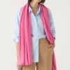 Cashmere Travel Wrap in Carnation